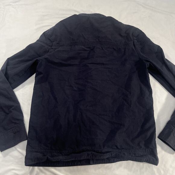 BDG UO Medium Navy Blue 100% Cotton Zip Up Lightweight Jacket - Picture 11 of 12